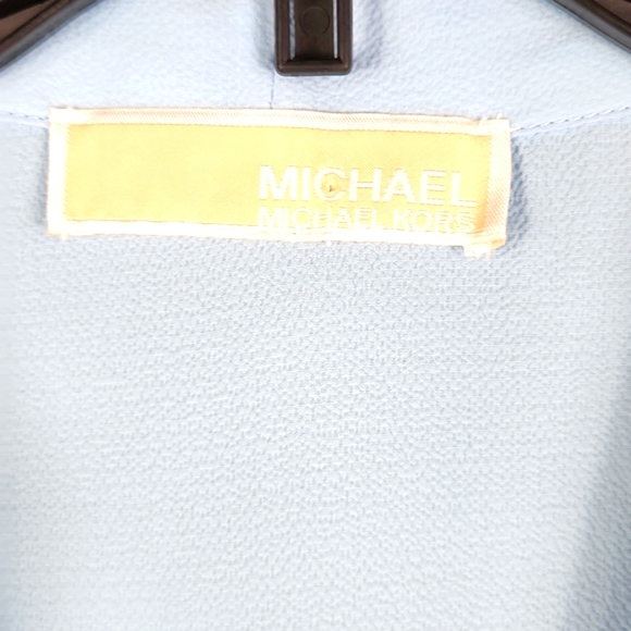 Michael Kors, Women's Light blue sleeveless blouse, Size tag removed. - Picture 7 of 8